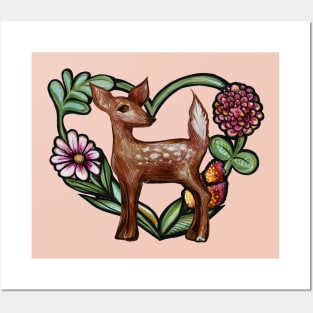 Fawn Posters and Art